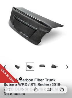 Open box slightly used WRX