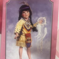 porcelain indian dolls