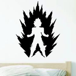 Wall Decal Home Decor Art Sticker Vinyl Bedroom Kids Anime Dragon Ball Z