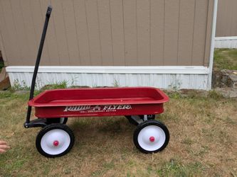 Radio Flyer metal wagon