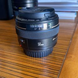 Canon 50mm F/1.2 EF USM Lens Like New