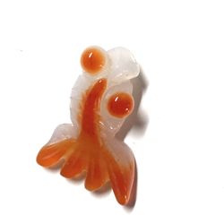 Agate gold fish cute pendants beautiful necklace