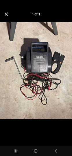 2000lb Chicago Electric winch