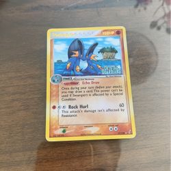 Swampert Crystal Guardians Reverse Holo 2006 Pokémon TCG