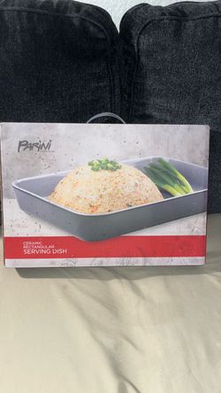 Parini Cookware Ceramic Rectangular Serving Dish
