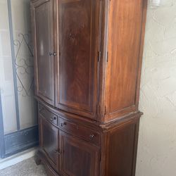Solid cherry wood Tv stand/ dresser