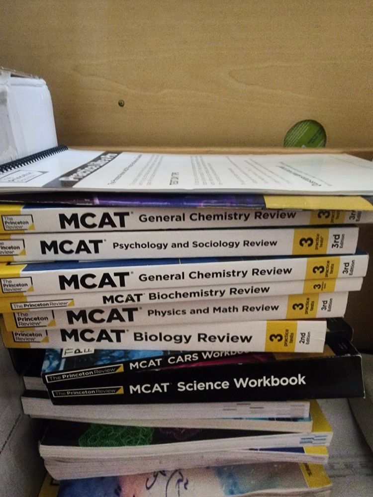 Pearson MCAT Study Books Books & Magazines