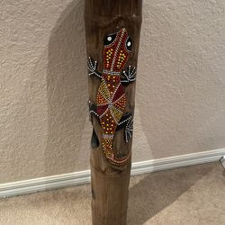 Authentic Aborigine’s Candle & Bottle Holder Stand-alone Tower