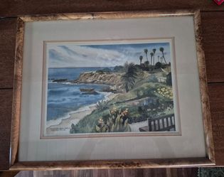 Susan Tolle MCCLURE, heisler park ,Laguna park 158/300. From panorama city
Frame width 21"
Frame length 17"
Print width 15"
Print length 11"