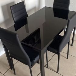 Dining Table With 4 Chairs