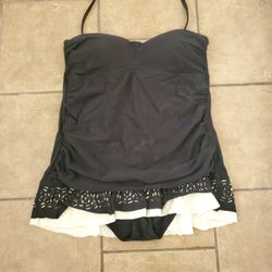 XL Aqua Green Slimming Swimdress/bathing Suit 