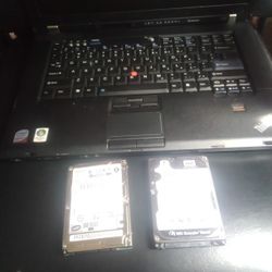 Lenovo Laptop 2 Hard Drives