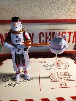 Star Wars Christmas Storm Trooper Action Figure 
