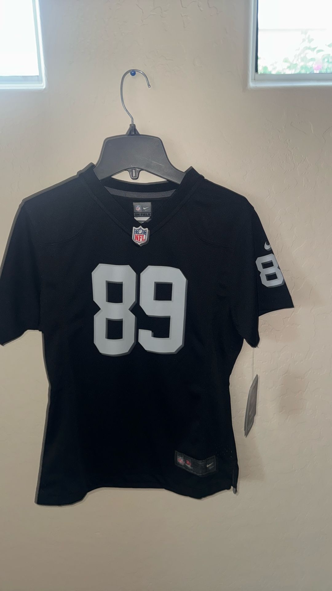 raiders football Girls LARGE cooper jersey