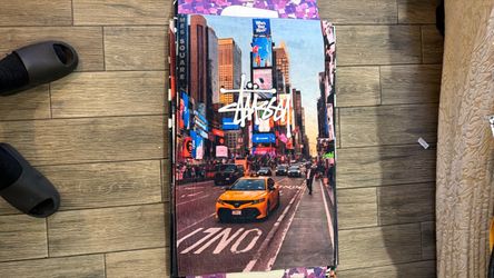 Stussy supreme nike custom Rugs
