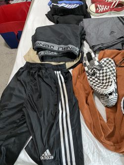 Boys clothing and shoes Sz 10 To 18 Lmk On shoes and cleats