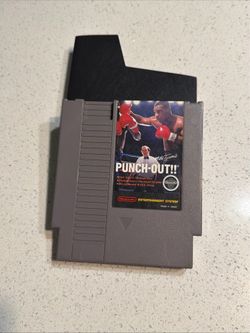 Mike Tyson's Punch-Out (Nintendo NES, 1987) - Authentic W Sleeve