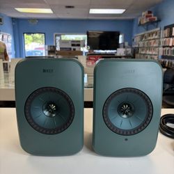 KEF LSX II LT Wireless Music System - Sage Green -