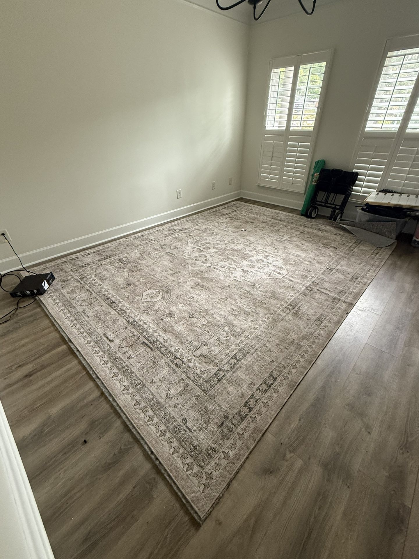 Washable Carpet + Carpet Backing 9x12 