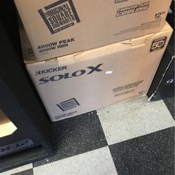 Kicker Solo X 15 L7x 2000 Watts Rms