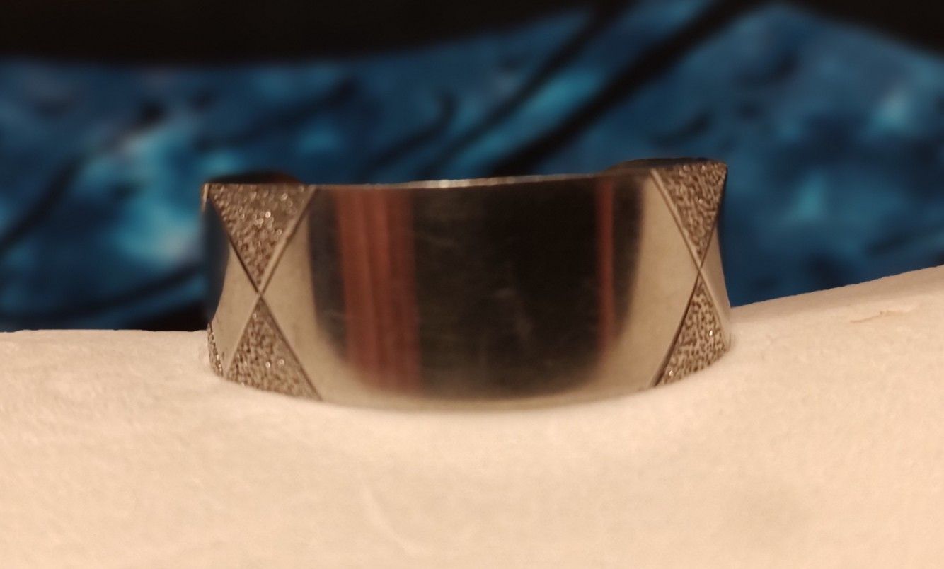 Small metal cuff bracelet