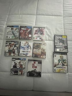 PS3 - 10 Games- Great Condition- 150GB