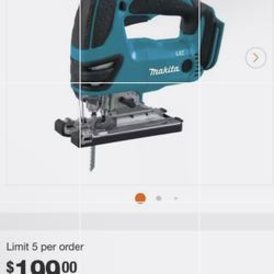 18V LXT Lithium-Ion Cordless Variable Speed Jigsaw (Tool-Only)