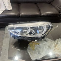 X4 X3. 2019 To 2021 BMW Left Headlight