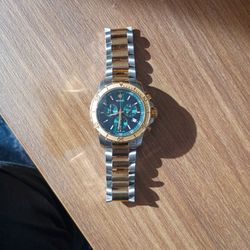 Movado Series 42mm 800 Men's Two-Toned Watch with Green Dial