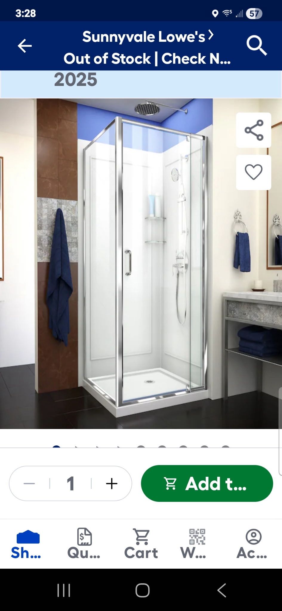 Modern Glass Shower Kit – Great Deal