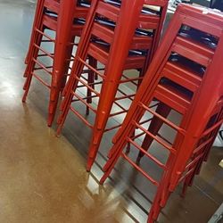 Red Stools