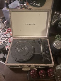 Portable Record Player With Bluetooth