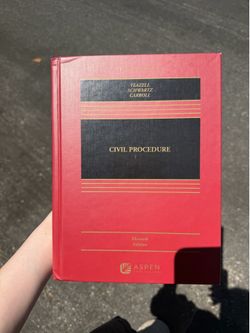 Aspen Casebook: Civil Procedure 11th edition