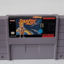 Star Fox For The Super Nintendo