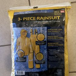 3 Piece Rain suit