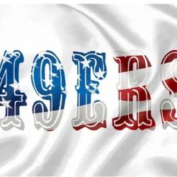 49ers Flag 5ftx3ft $20 Firm On Price 
