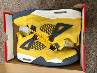jordan 4 lightning size 10