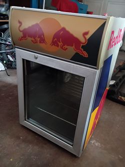 Redbull mini fridge