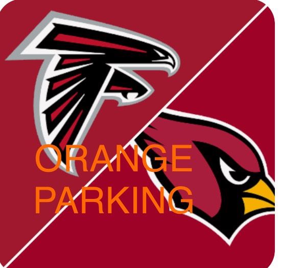 Orange West Parking For Cardinals Vs Falcons