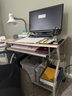 Computer Desk With Chair 