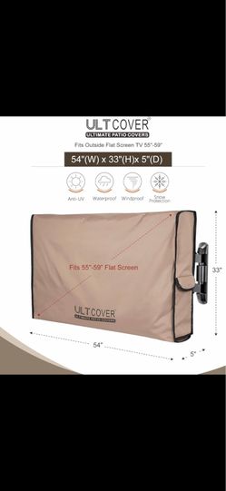 55 inch to 59 TV cover for outside 55 inch to 59 TV cover for outside