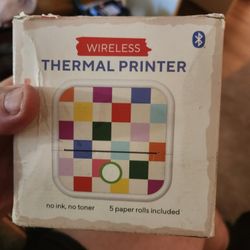 Bluetooth Thermal Printer (No Ink Needed)