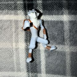 2012 McDonald's Happy Meal figure of E. Aster Bunnymund from Rise of the Guardians.