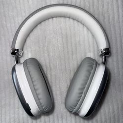 Grey Bluetooth Headphones 