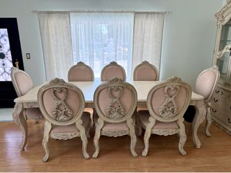 Dining table and chairs