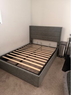 Full storage bed