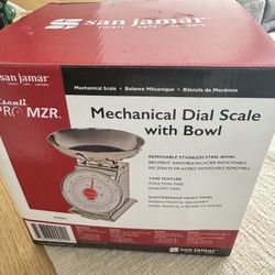 Mechanical Dial Scale With Bowl