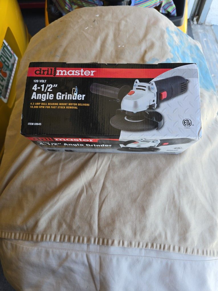 Electric 4-1/2 Grinder