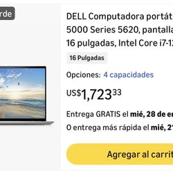 Dell Inspiron 5620 16” i7 | 64GB RAM | 2TB SSD | New-Open Box 