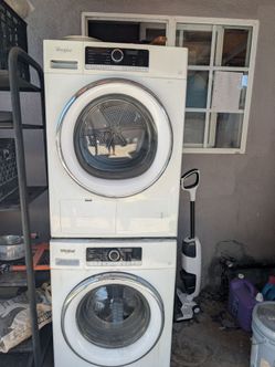 Washer and dryer